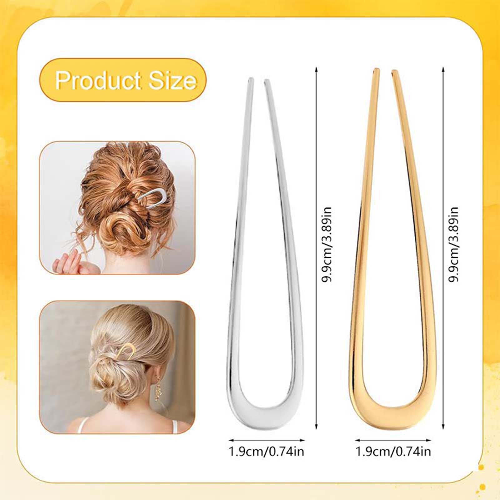 French U Shaped Hair Pins Vint - Hair Bundles recension och pris