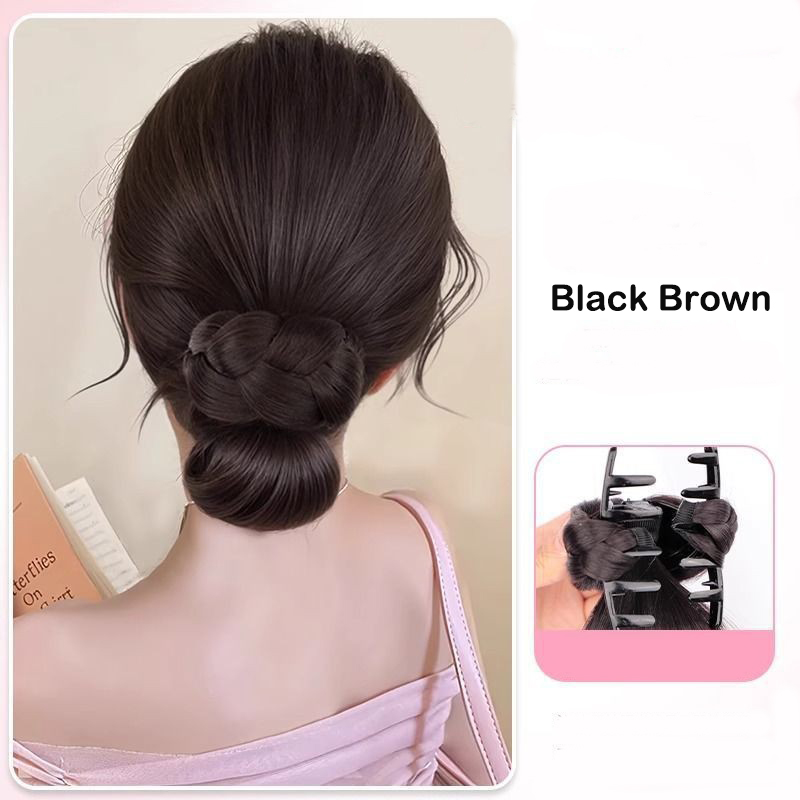Synthetic Hair Accessories Bun - Claw Clip Messy Bun Hair Piece recension och pris