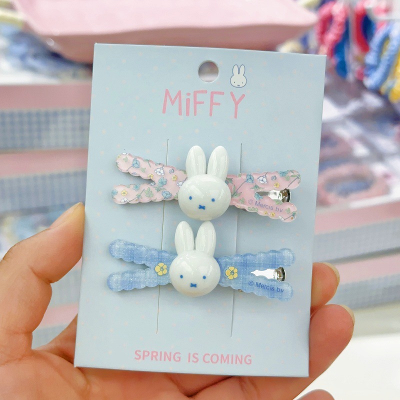 New Miffy rabbit bangs clip si - Hair Bundles recension och pris