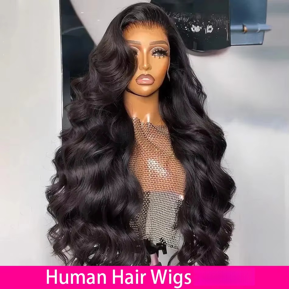 40 Inch Body Wave Human Hair W - Hd Lace Frontal Wig Human Hair Pre Plucked recension och pris