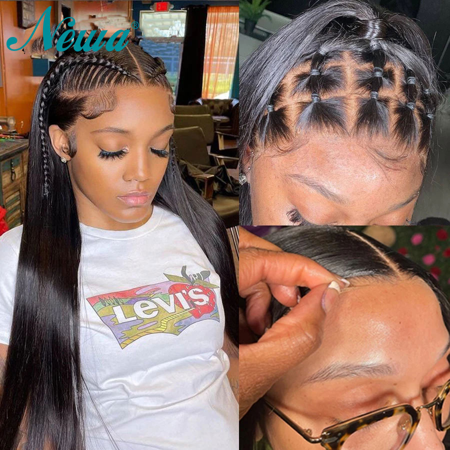 Ultra Fitted 13x6 HD Lace Fron - Hd Lace Frontal Wig Human Hair Pre Plucked recension och pris