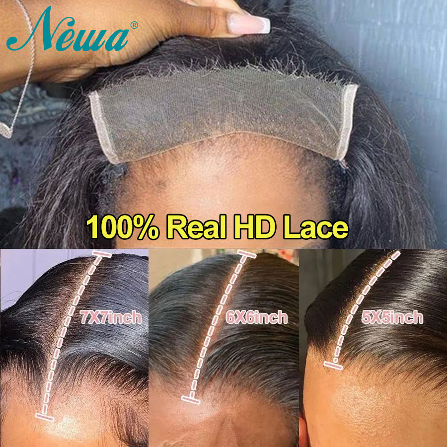 Ultra Fitted 13x6 HD Lace Fron - Hd Lace Frontal Wig Human Hair Pre Plucked recension och pris