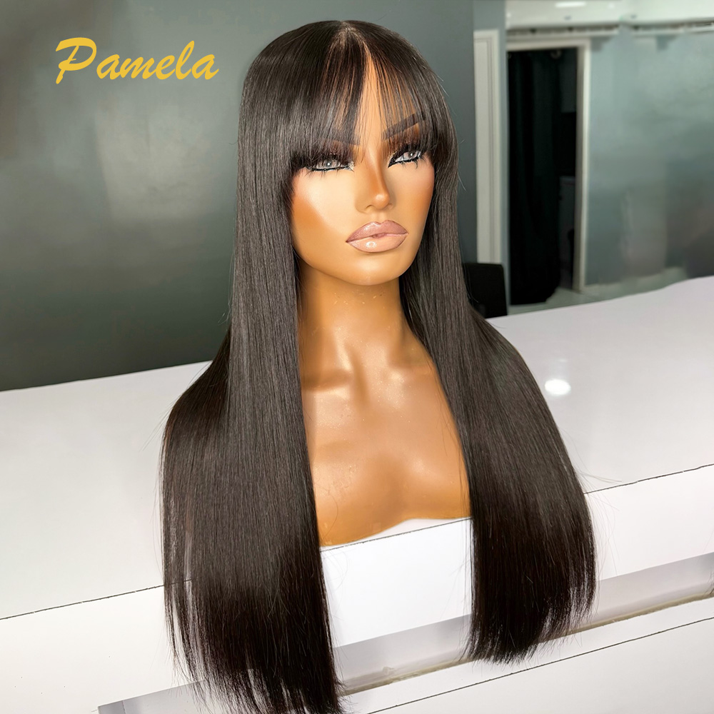 Brazilian Pre Cut Bone Straigh - Lace Front Wigs recension och pris